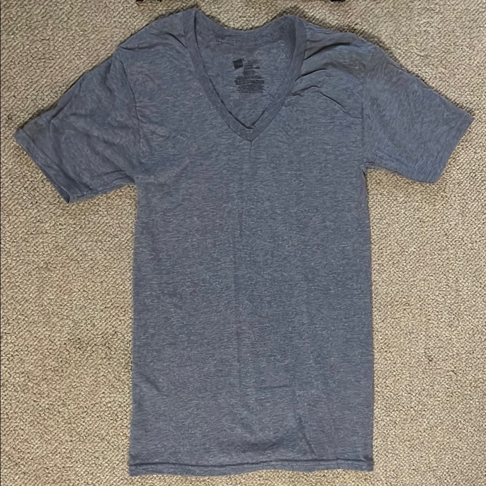 Women’s Gray V-Neck T-Shirt